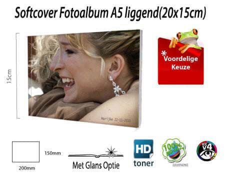 Softcover Fotoalbum Acties en Kortingen!