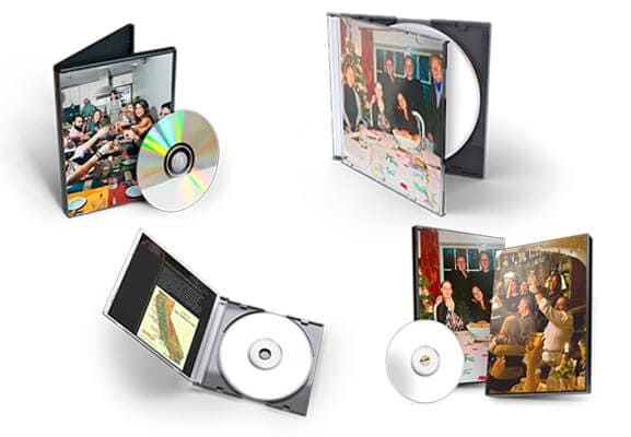 CD en DVD covers hoesjes zelf maken online bestellen
